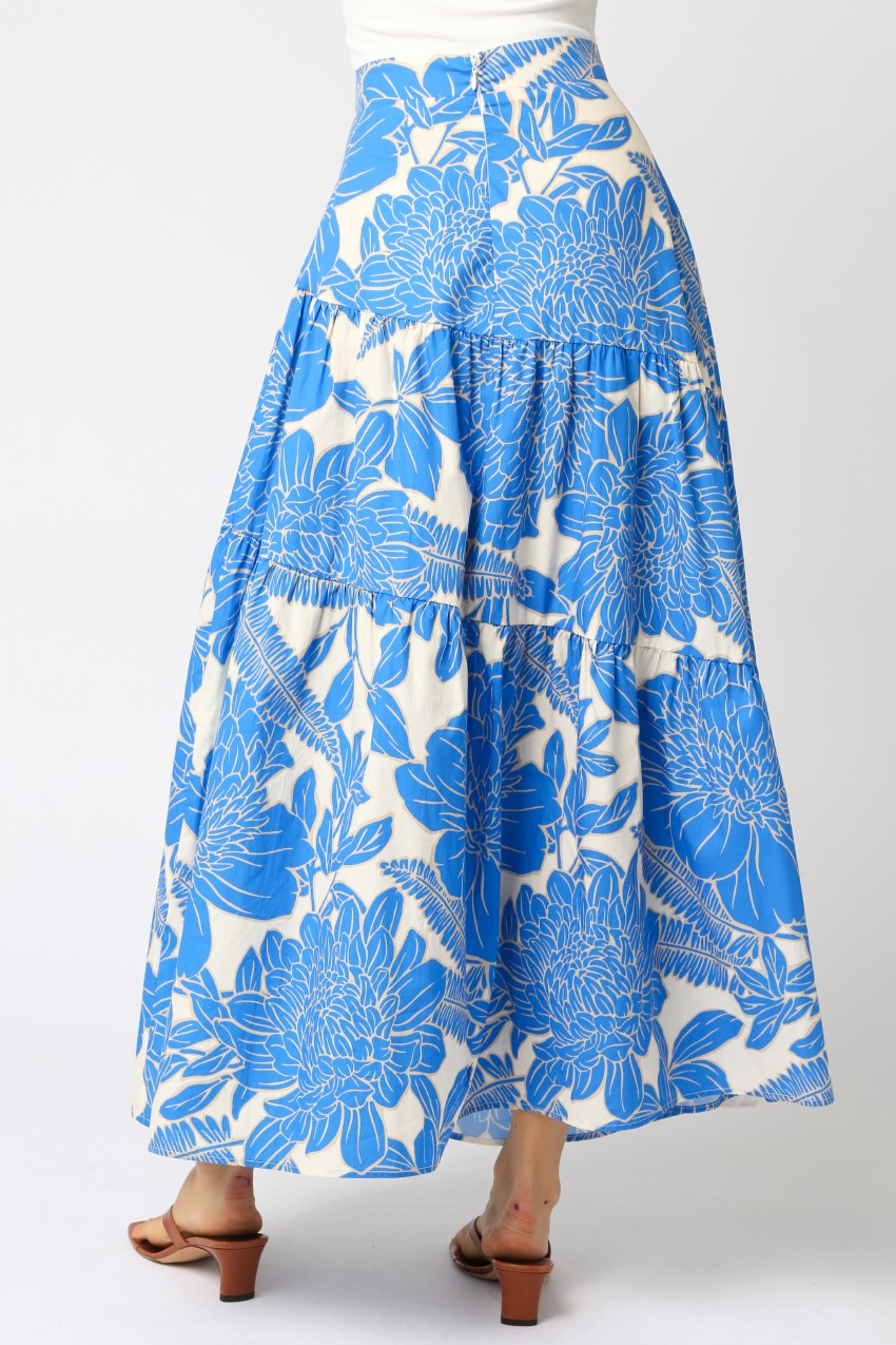 Elena Floral Maxi Skirt