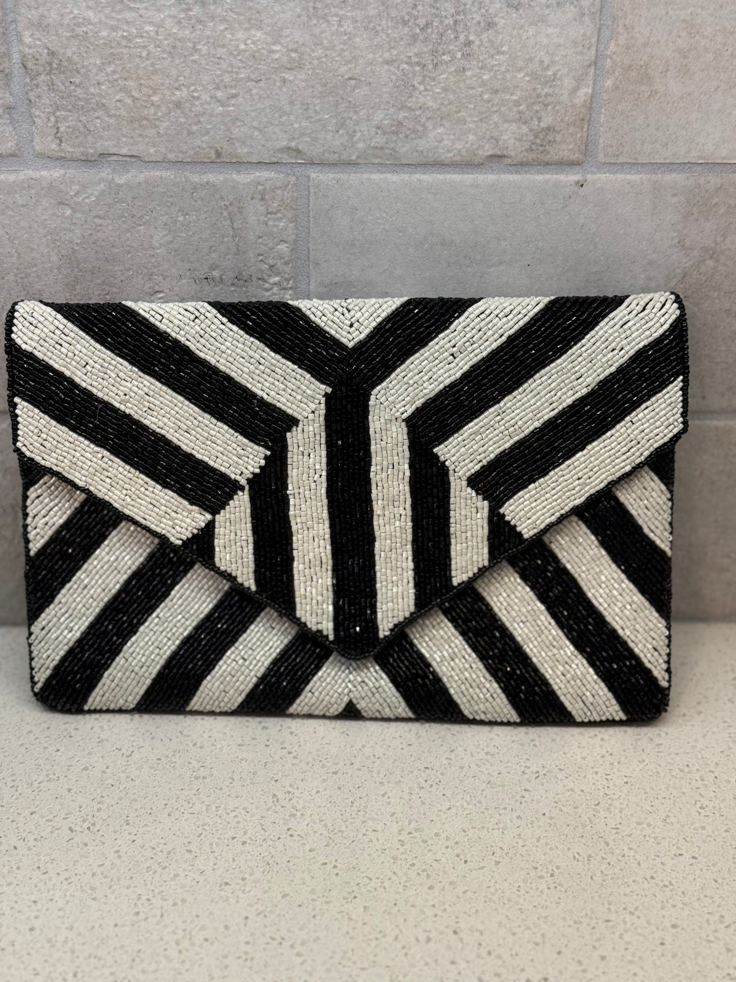 Black and White Clutch