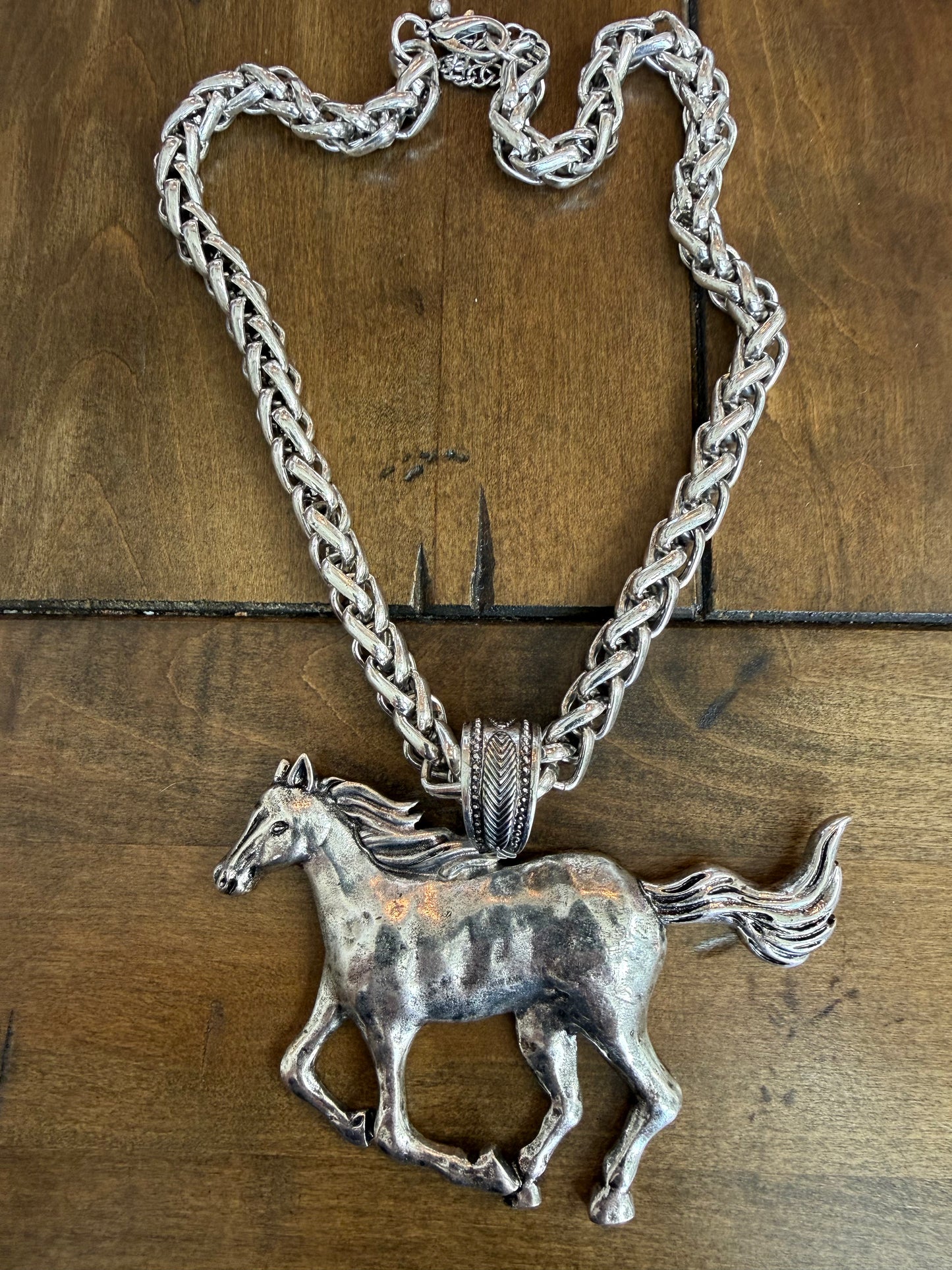 Chunky Horse Necklace