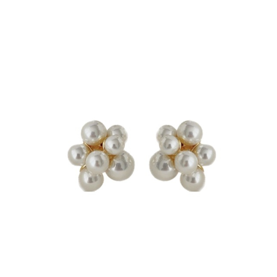 Pearl Cluster Studs