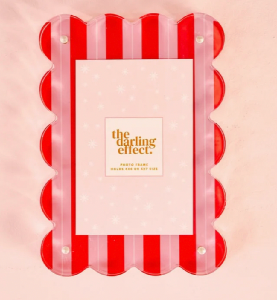Acrylic Candy Cane Frame