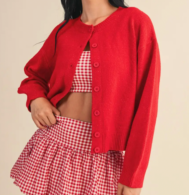 Red Cardigan