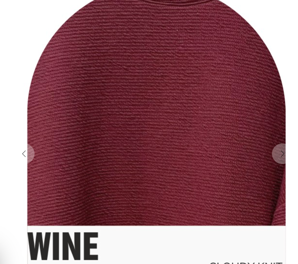 Wine Long Sleeve Top