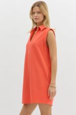 Collared Mini Dress