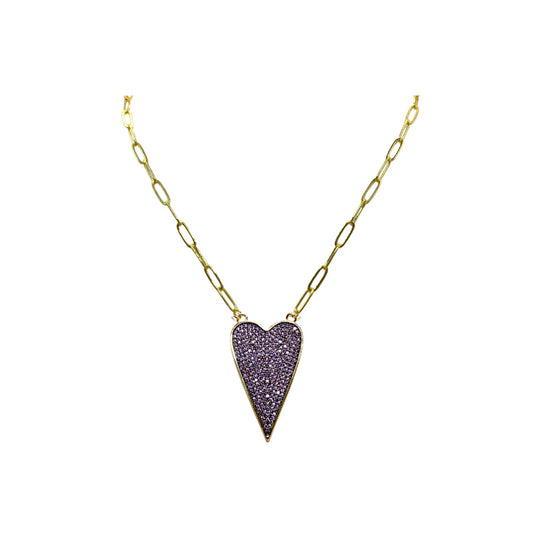 True Love Purple Necklace