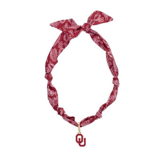 Oklahoma Sooners Bandana Necklace