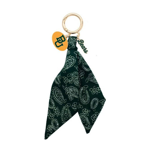 Baylor Bears Logo Bandana Bag Charm