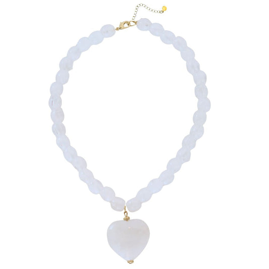 White Amour Necklace