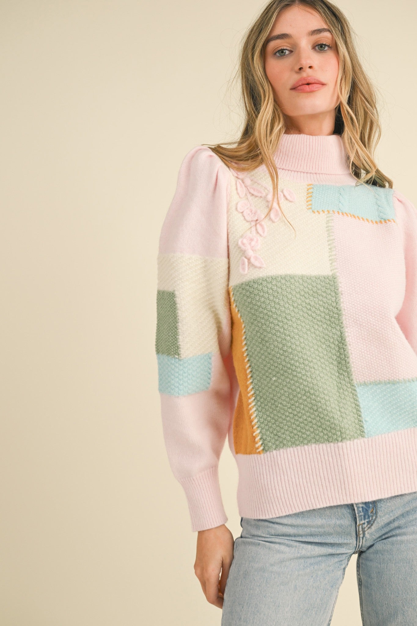 Patchwork Sweater