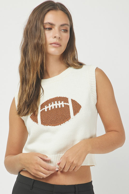 Football Sweater Tank