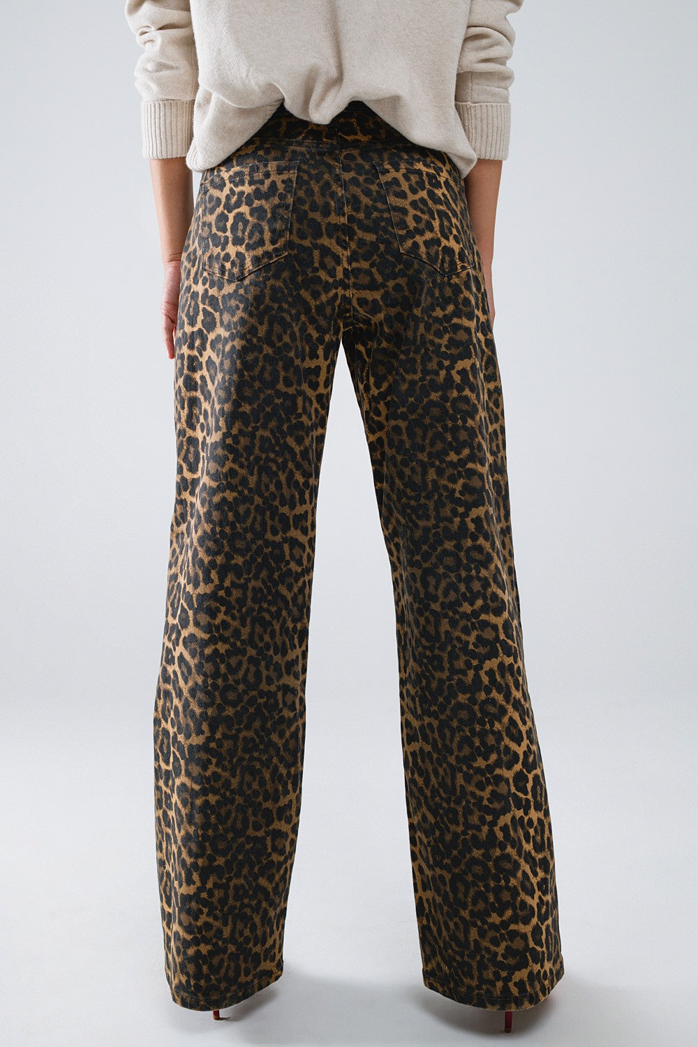 Leopard Print Jeans