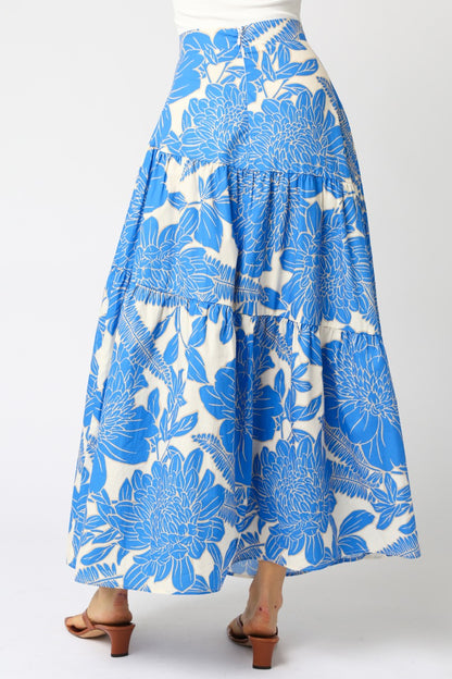 Elena Floral Maxi Skirt