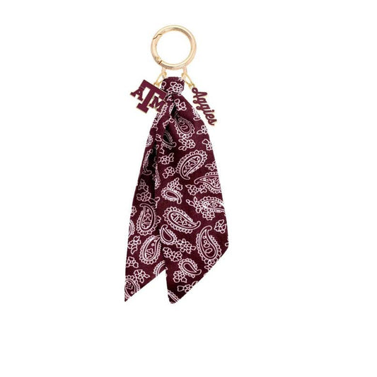Aggies Bandana Bag Charm