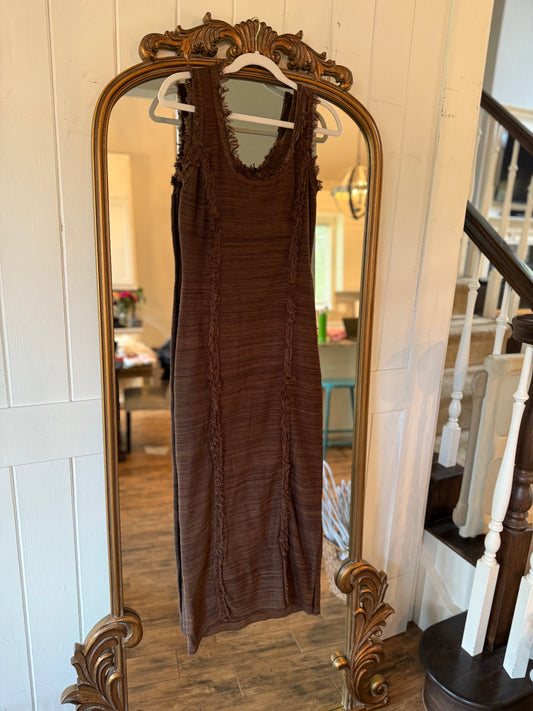 Brown Long Dress