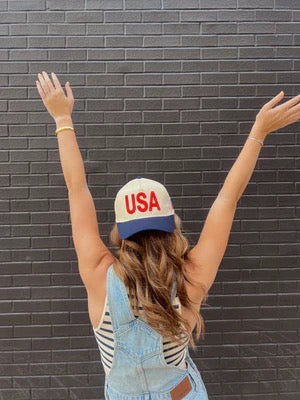 USA Red/Blue Trucker Hat