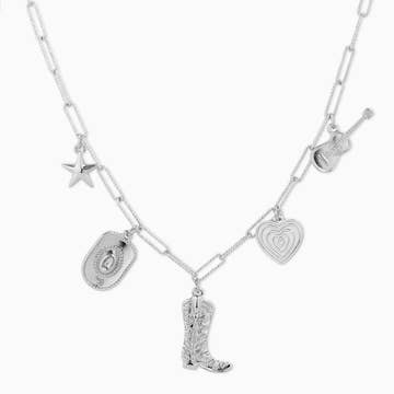Rustic Western Icon Charm Necklace