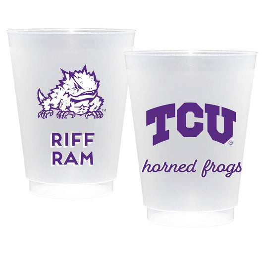 TCU Frost Flex Plastic Cup