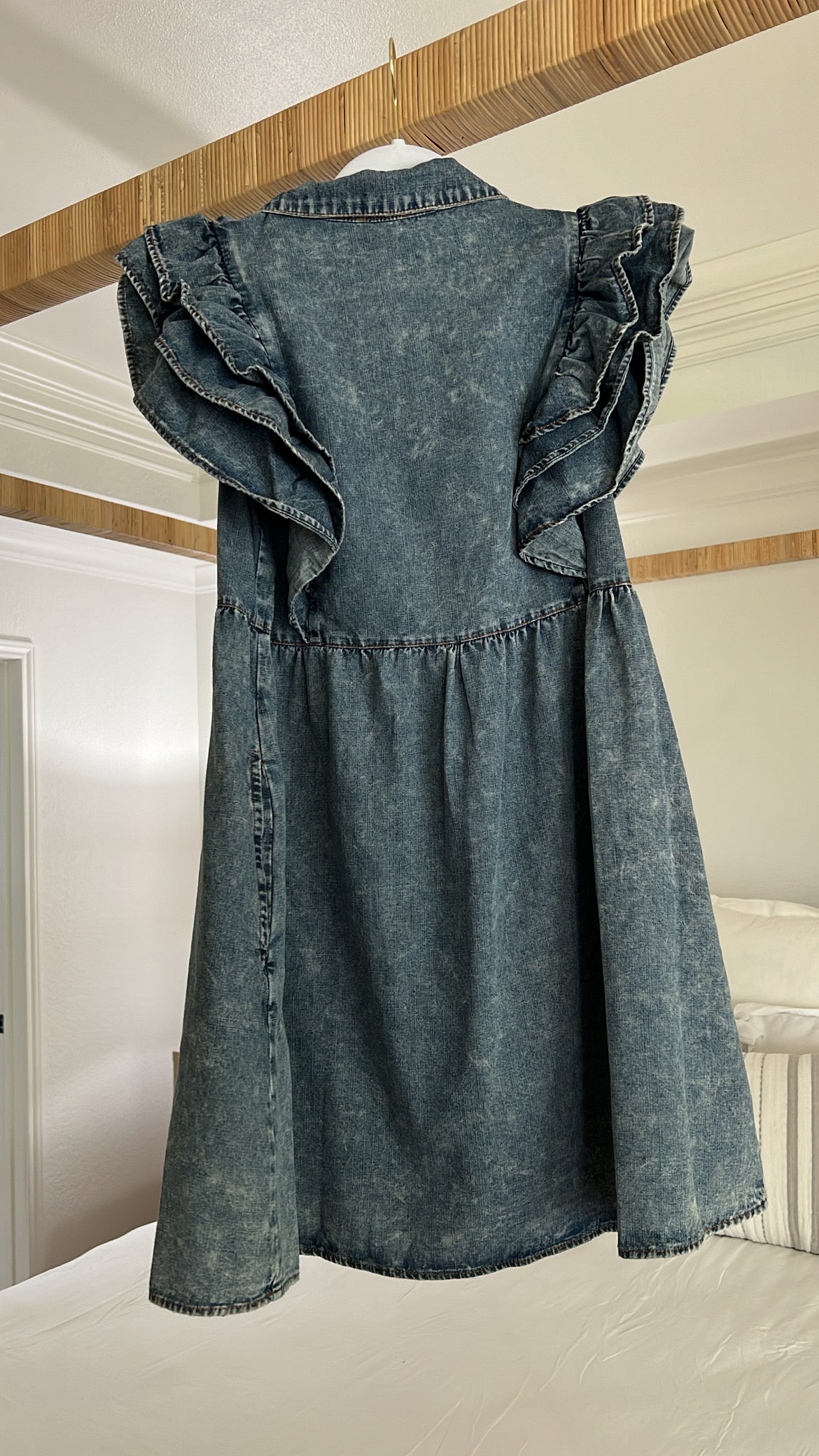 Jodi denim dress with pockets