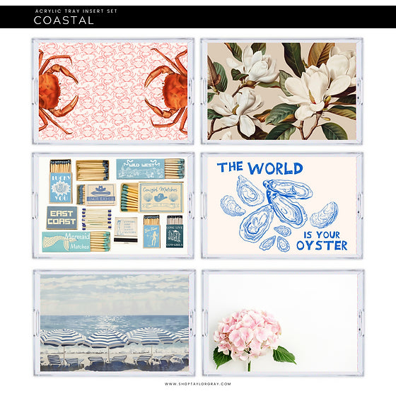 TG coastal chic tray insert