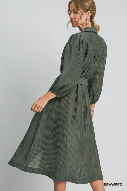 Lulu Olive Dress