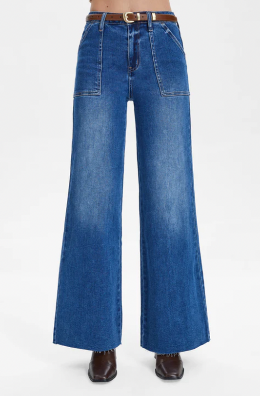 Dark Indigo High Rise Jean
