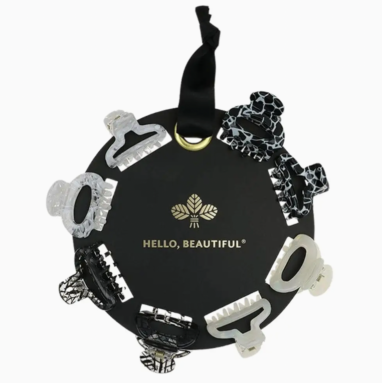 Ebony Luna Claw Clip Wheel Set