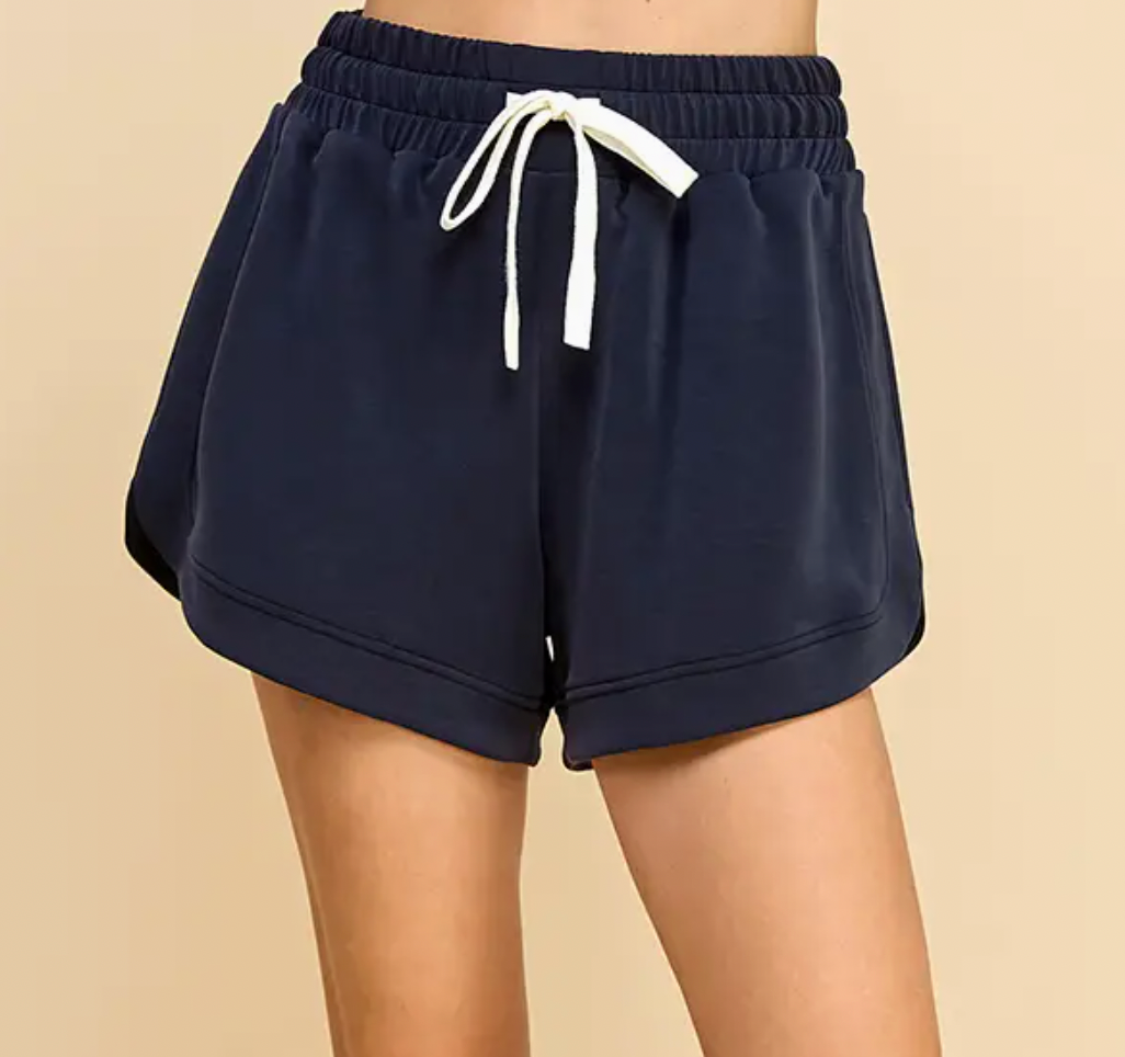 Navy Lounge Shorts