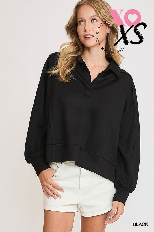 The Butter black sweatshirt