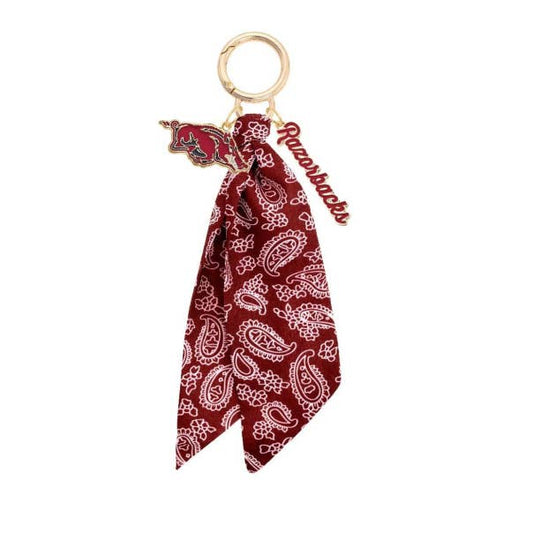 Arkansas Bandana Bag Charm