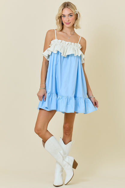 Babydoll dress Lt. blue