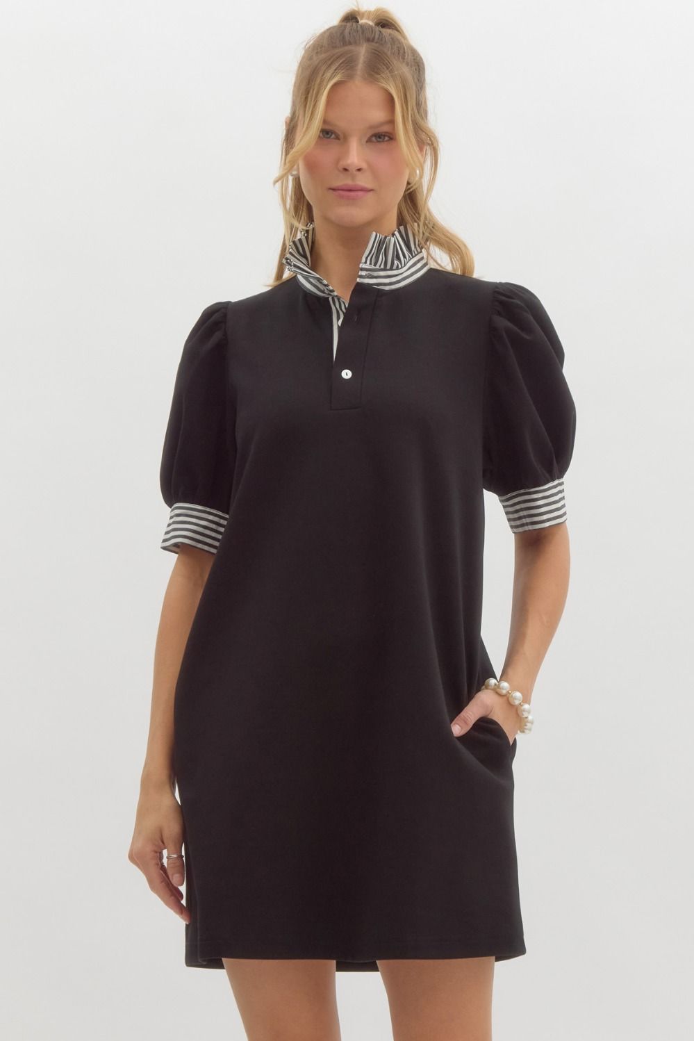 Black Pullover Dress