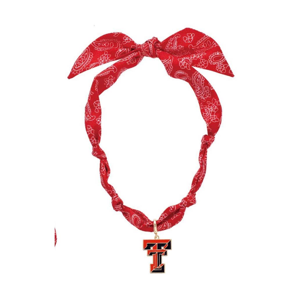 Tech Bandana Scarf Necklace