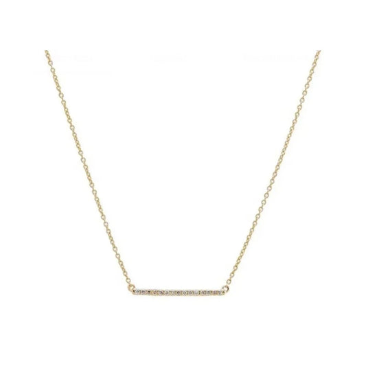 AC micro bar necklace